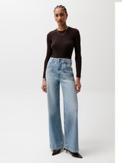 PISTOLA LANA HIGH RISE ULTRA WIDE LEG JEAN - TERRACE