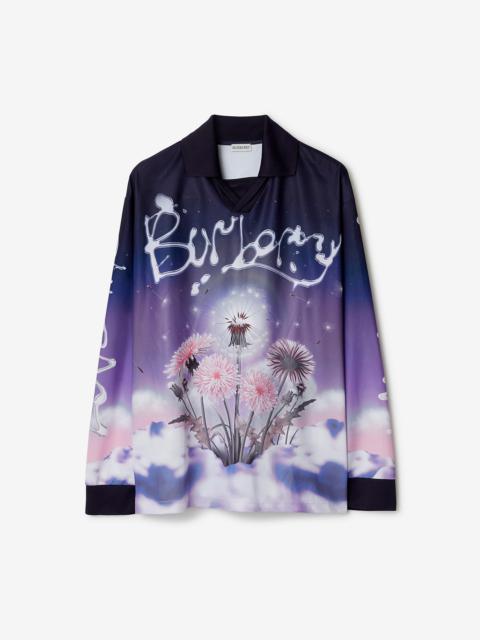 【Burberry】ローズ プリント トップ BURBERRY Rose Print Top | endource