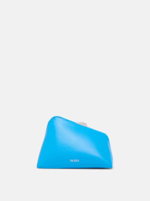 THE ATTICO ''MIDNIGHT'' TURQUOISE CLUTCH