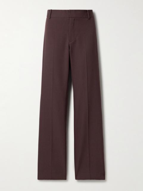 NILI LOTAN Ivan Wool-twill Straight-leg Pants