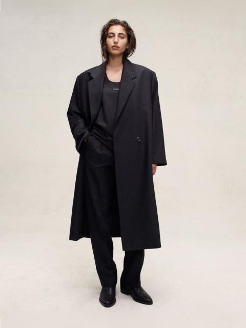 Fear of God Wool Jacquard Classic Overcoat