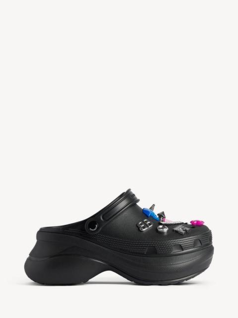BALENCIAGA Women's Crocs™ Mule Jibbitz™ in Black