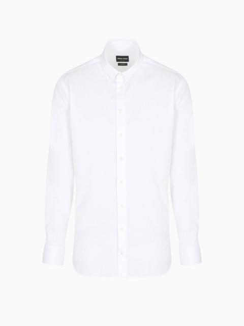 GIORGIO ARMANI Luxury cotton twill shirt