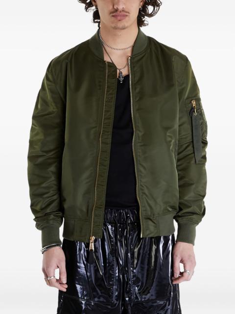 ALPHA INDUSTRIES zipped bomber jacket