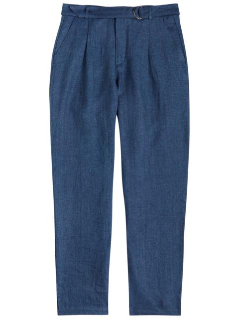 Oliver Spencer Oliver Spencer Belted Linen Trousers