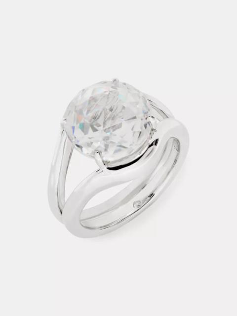 kate spade Opulence Rose Cut Signet Ring