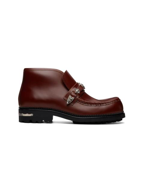 TOGA VIRILIS Brown Leather Boots