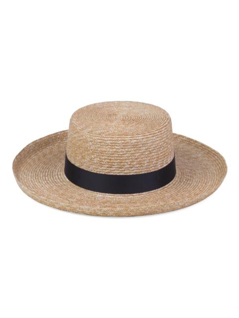 Lack of Color Women's The Violette Straw Boater Hat - Natural