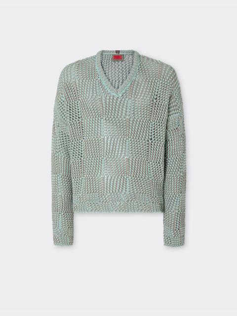 Ferrari 3D cotton sweater