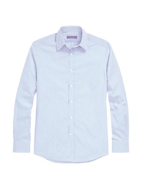 Ralph Lauren Men's Philip NK Striped Cotton Long-Sleeve Shirt - Blue White