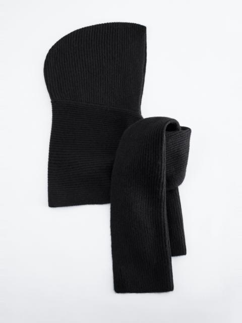 & Other Stories Hooded Wool Scarf