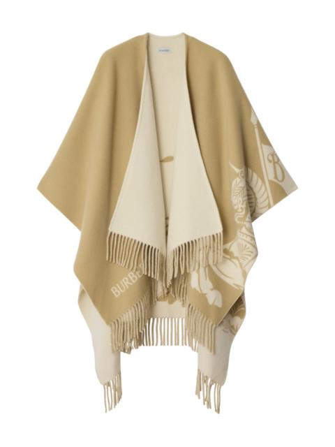 Burberry EKD wool blend cape