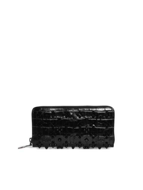 Christian Louboutin spike embossed wallet