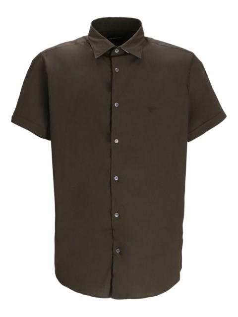 EMPORIO ARMANI buttoned short-sleeve shirt