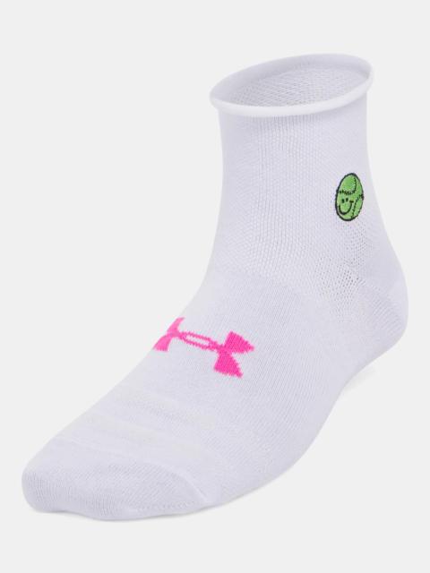 Under Armour Women's UA Essential 3-Pack Quarter Socks