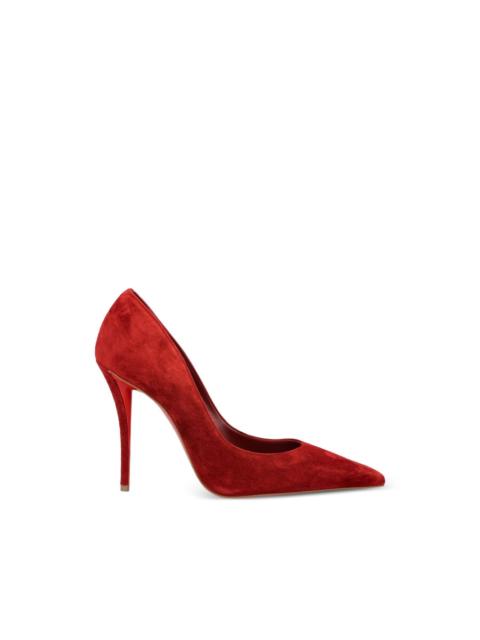 Christian Louboutin Miss Z pointed-toe suede pumps