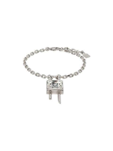 Givenchy Silver Mini Lock Bracelet