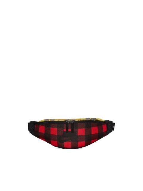 Nike Heritage plaid belt bag