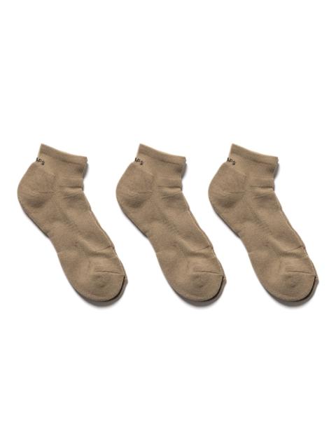 WTAPS Skivvies 3 Piece Ankle Sox Olive Drab