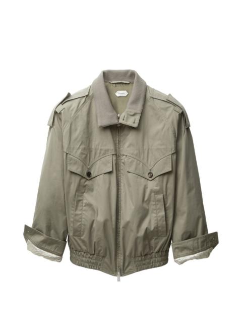 VERSACE cotton blouson