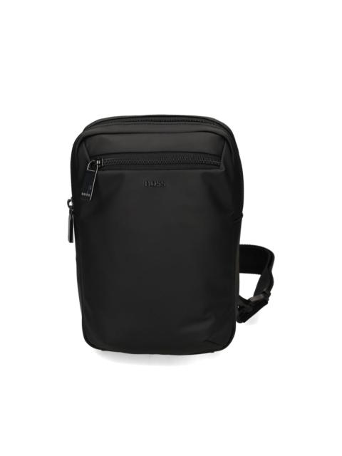BOSS zip shoulder bag