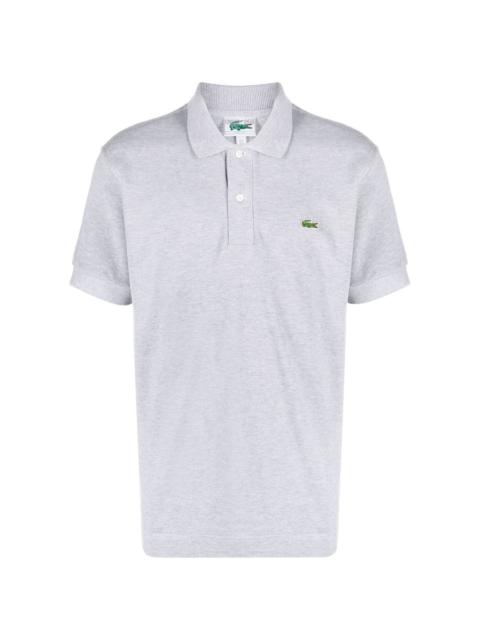 LACOSTE embroidered-logo polo shirt