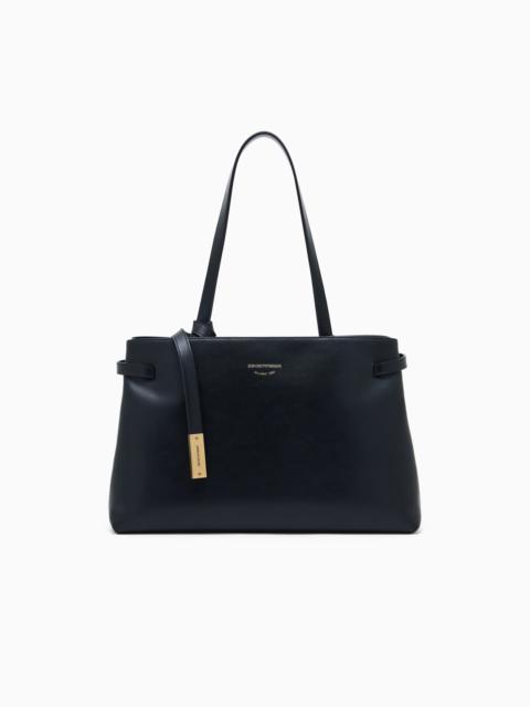 EMPORIO ARMANI SMOOTH LEATHER HANDBAG