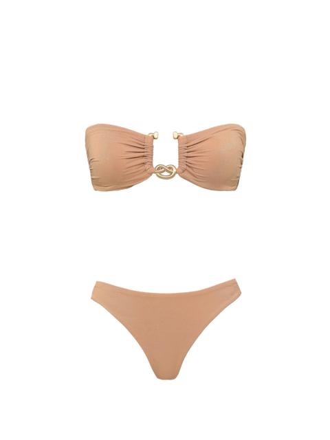 Zimmermann SOLSTICE METALLIC TRIM BIKINI