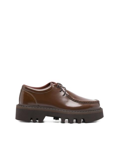 SOFIE D'HOORE leather derby shoes