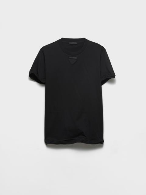 Prada Shapeable cotton T-shirt