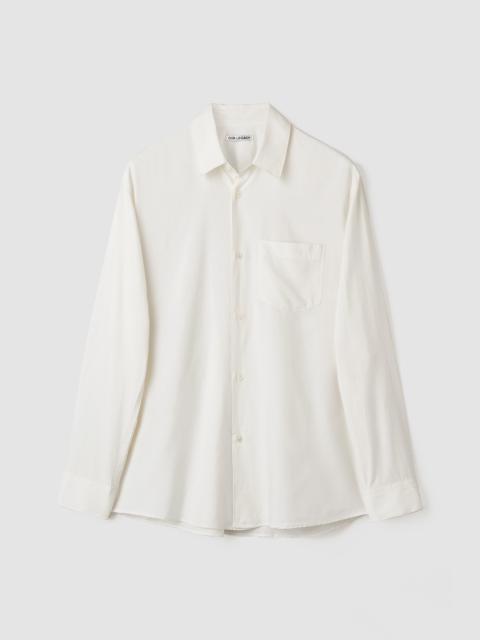 Initial Shirt Off White Fine Silk