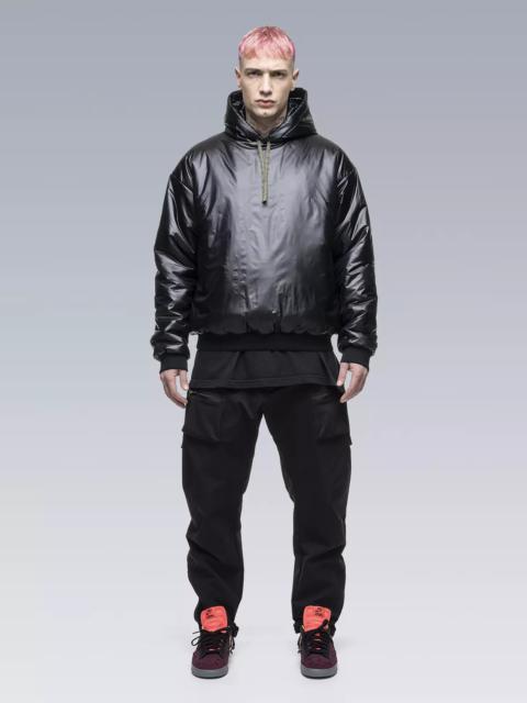 S31-PX HD Nylon PrimaLoft® Insulated Hooded Jacket Black