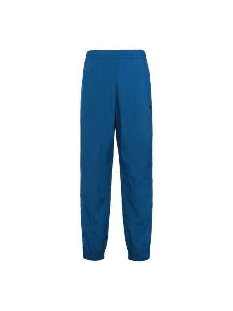 Nike Sportswear NSW Swoosh Woven Pant Zipper Pocket Bundle Feet Sports Pants Blue AJ2300-474