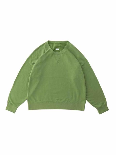 visvim JUMBO SB SWEAT L/S (C/WS) LT.GREEN