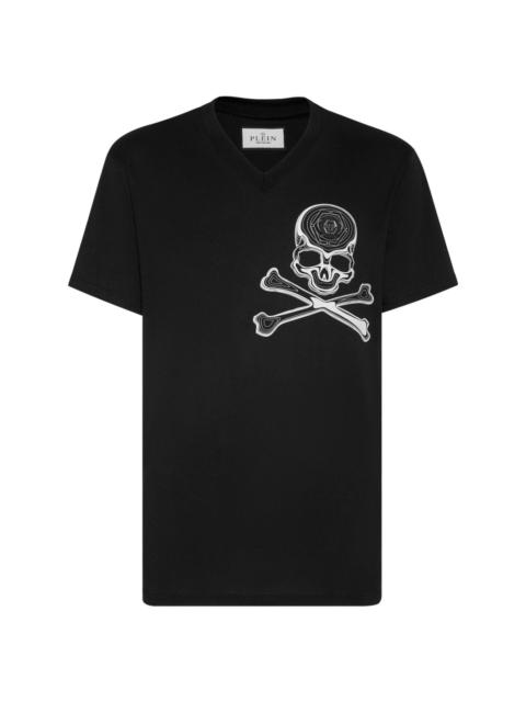 PHILIPP PLEIN skull-print cotton T-shirt