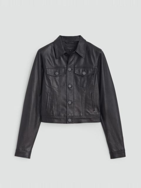rag & bone Debbie Leather Jacket
Classic Fit