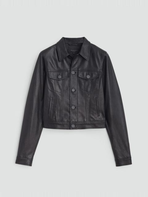 rag & bone Debbie Leather Jacket
Classic Fit