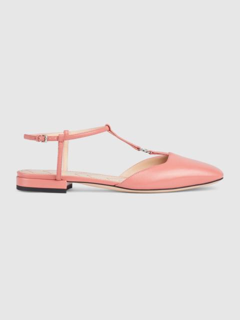 GUCCI Women's Double G ballet flat