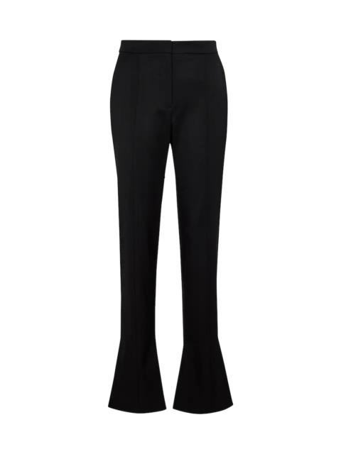 Alexander McQueen pinstripe tailored-cut 슬림 바지