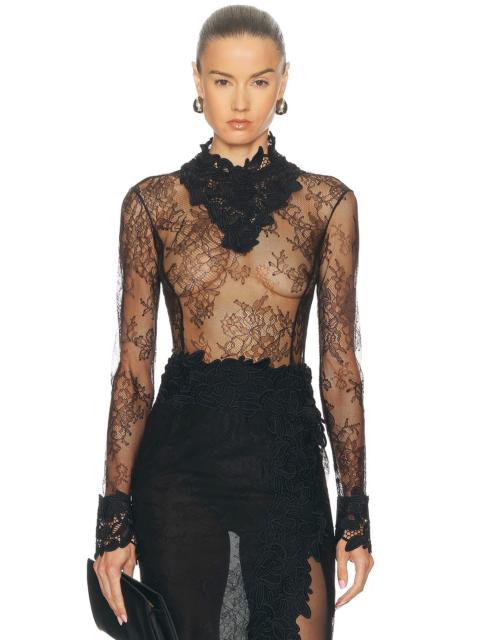 Blumarine Lace Top