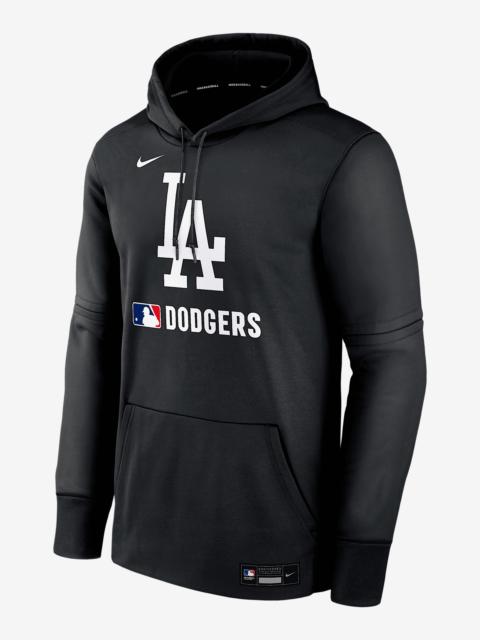 Nike Los Angeles Dodgers Authentic Collection Men's Nike Therma MLB Pullover Hoodie