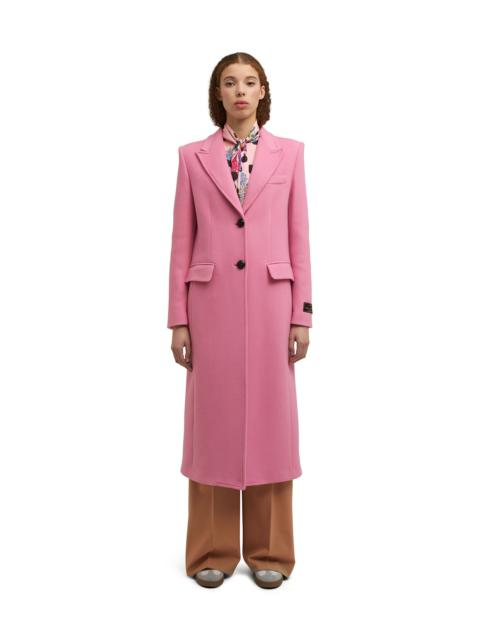 MSGM Virgin wool coat in "Wool Felt"