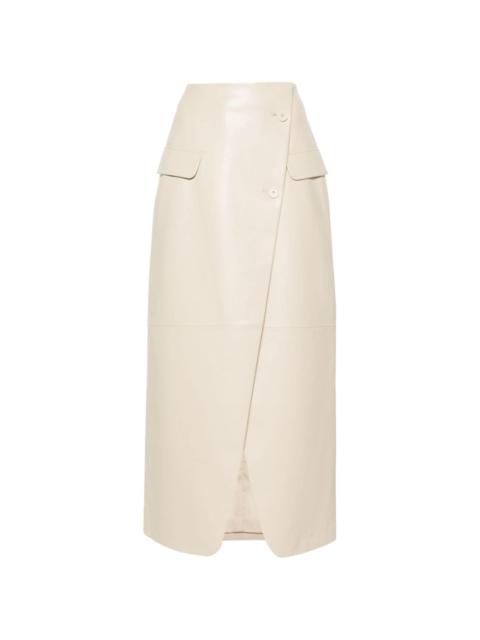 The Frankie Shop Nan A-line maxi skirt