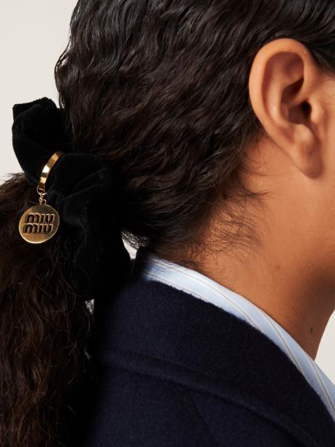 Miu Miu Velvet scrunchie