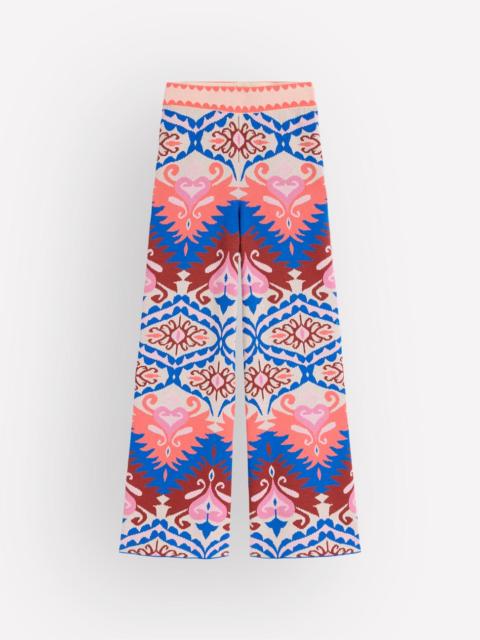 BODEN Jacquard Knitted Pants-Multi Aztec