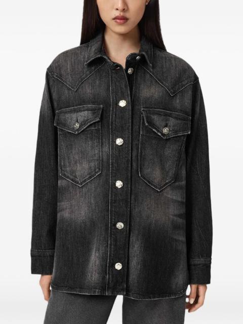 ALLSAINTS Bryn buttoned pocket shirt