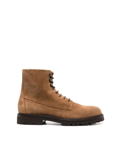 Brunello Cucinelli ankle-length suede boots