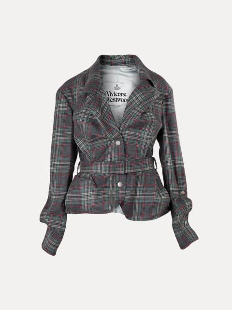 Vivienne Westwood DRUNKEN JACKET TARTAN