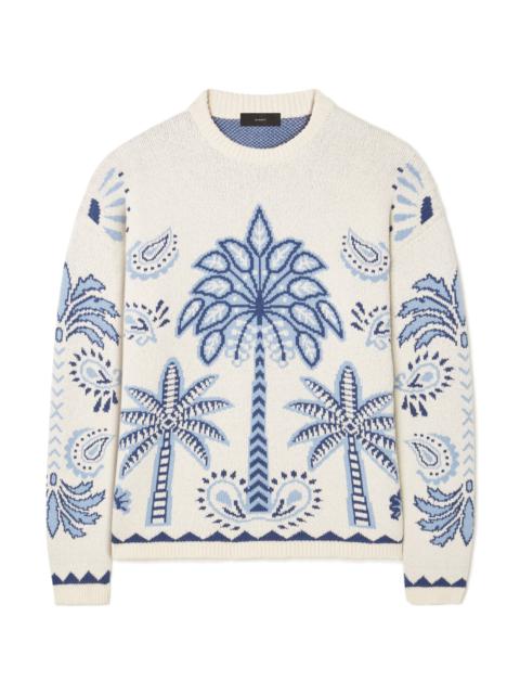 Alanui Wild Wonder Foulard Sweater