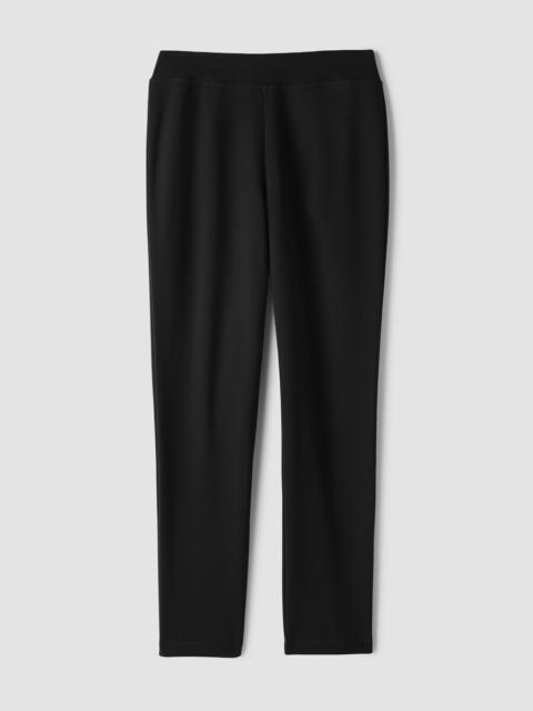 EILEEN FISHER Washable Flex Ponte Slim Pant